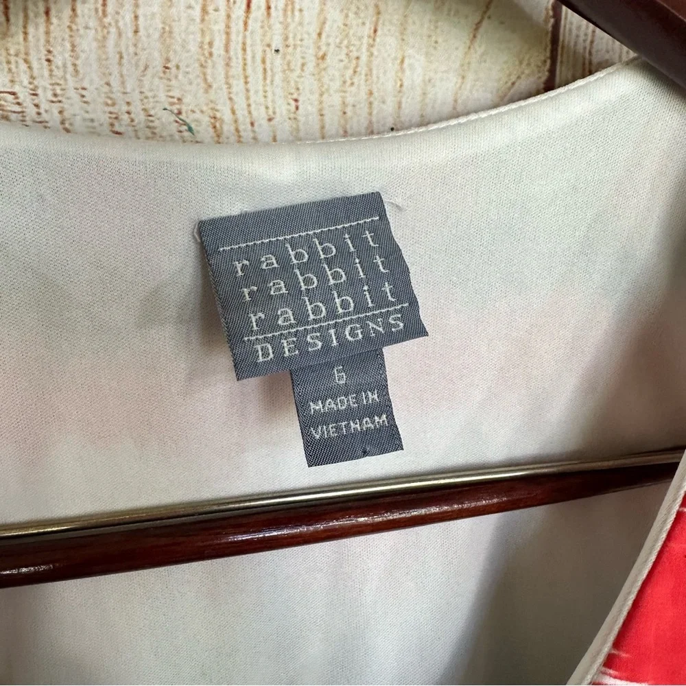 Rabbit Designs Aztec Tribal Colorful Midi Dress - Picture 4 of 8